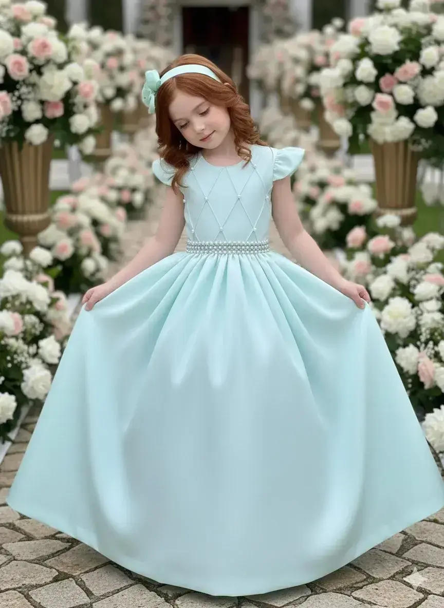 Vestido ariane longo verde porto fino, foto 2