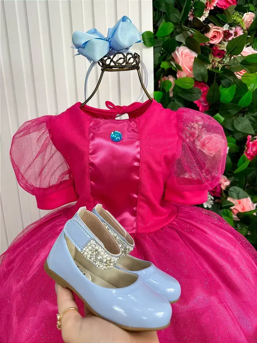Fantasia longa princesa peach, foto 4