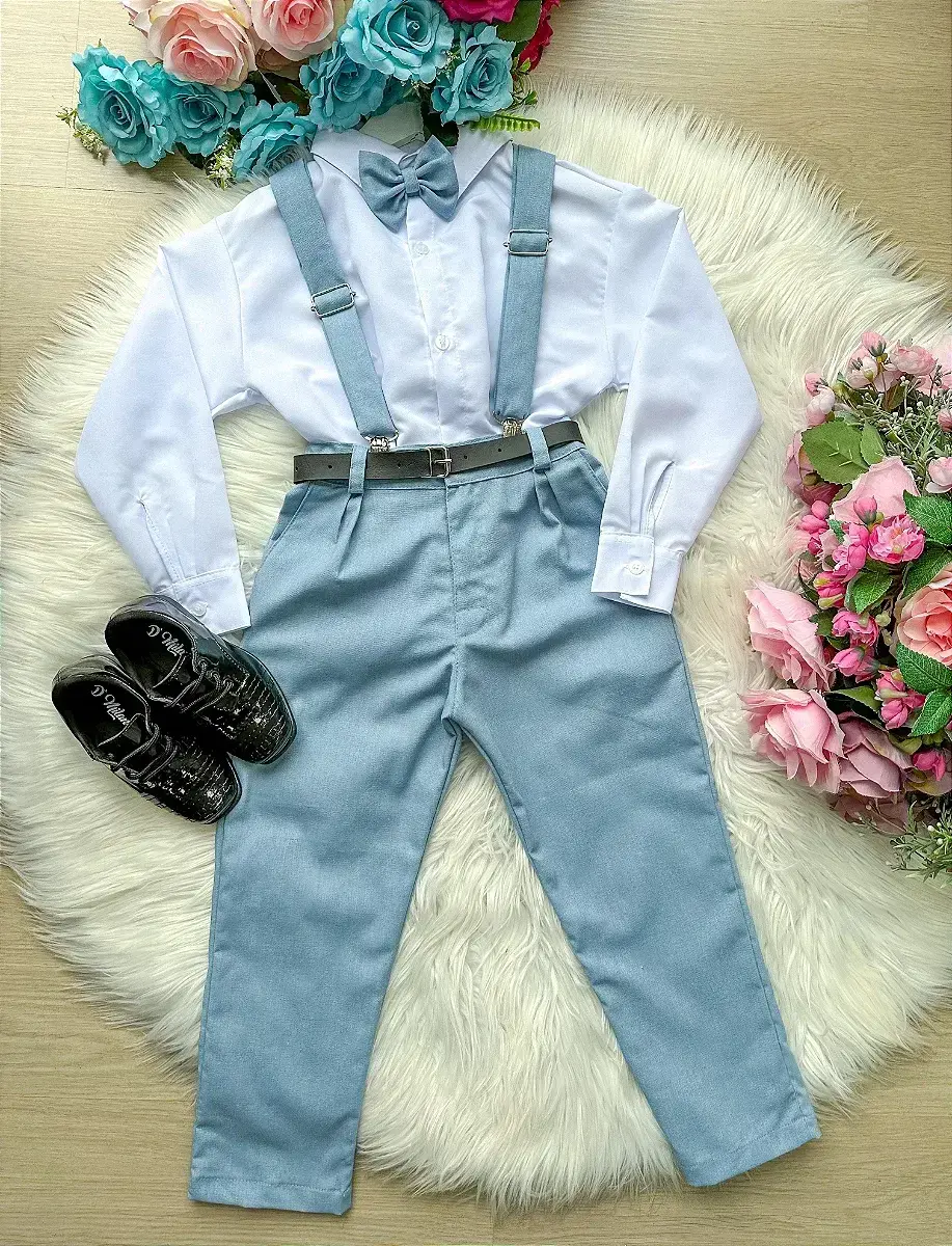 Conjunto leo suspensorio azul claro, foto 2