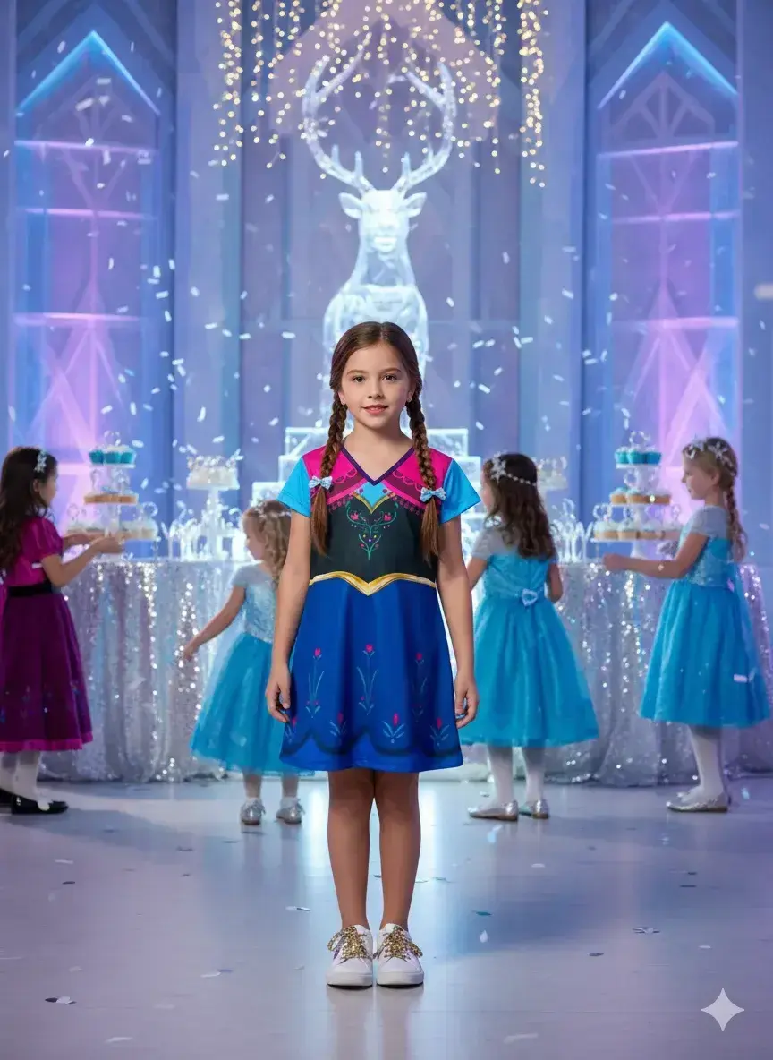 Fantasia princesa gelo