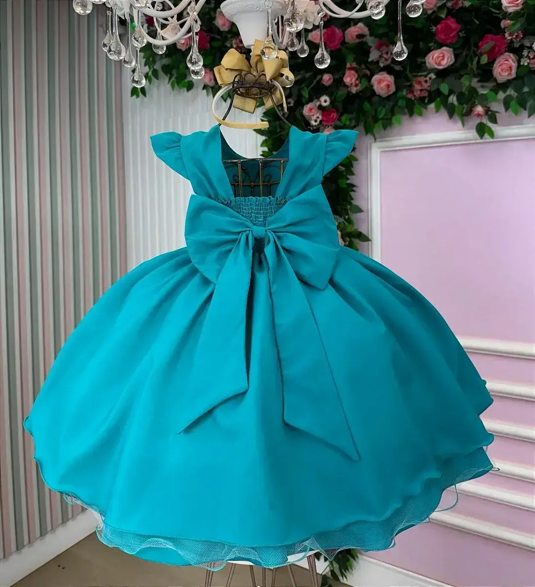 Vestido francine verde jade, foto 5