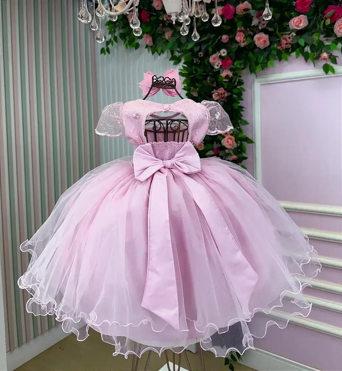 Vestido layla rosa, foto 3