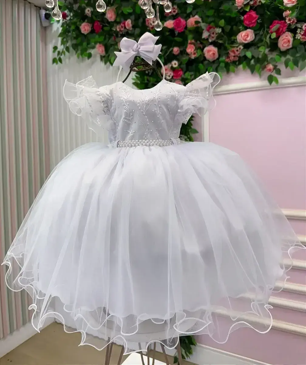 Vestido lara branco, foto 4