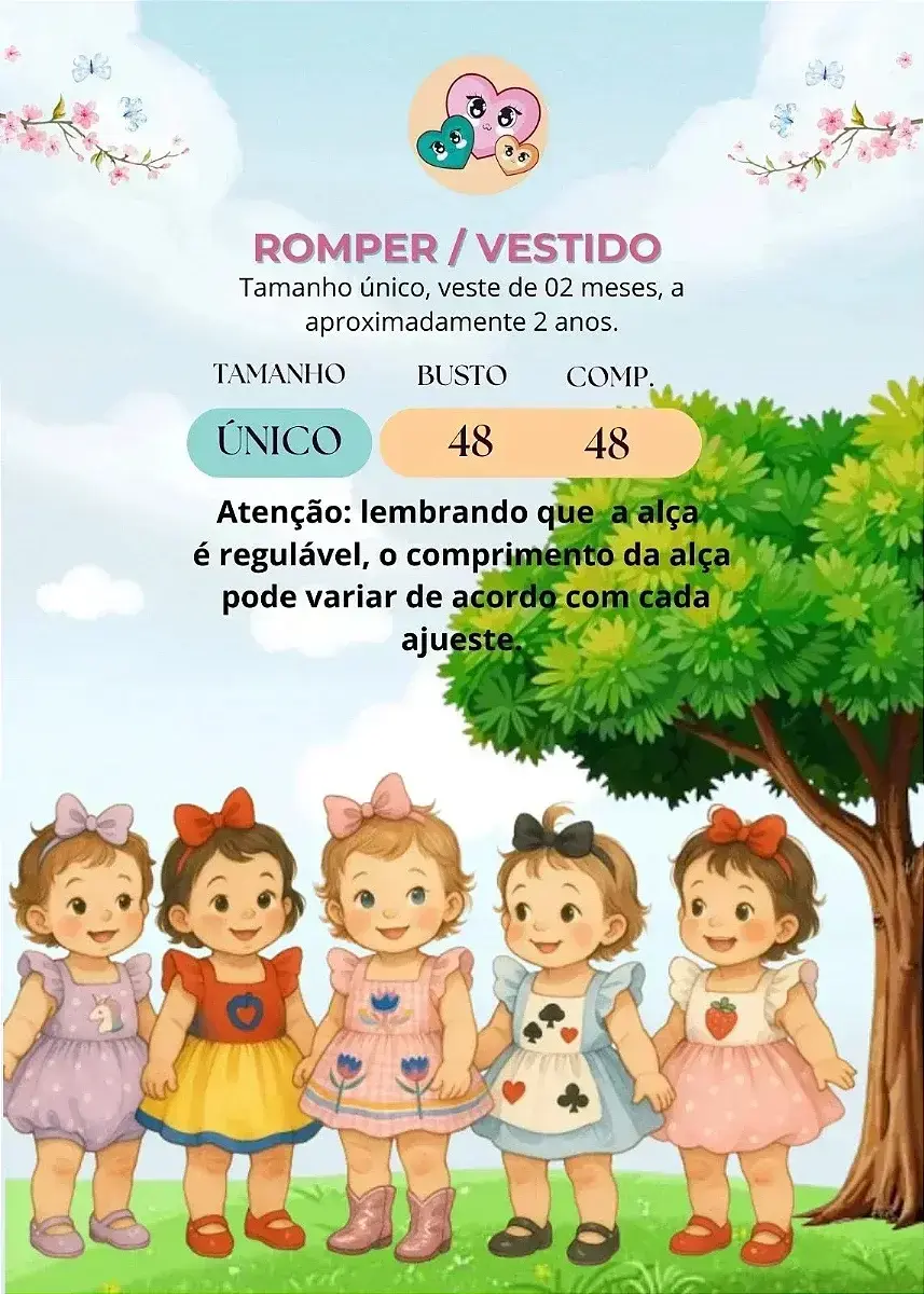 Guia de tamanhos