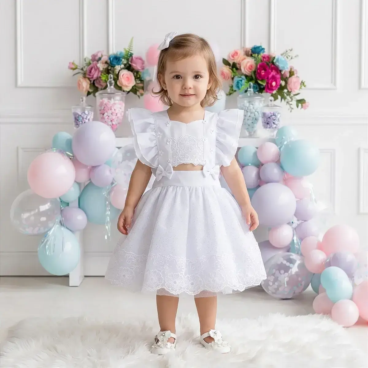 Vestido elisa branco