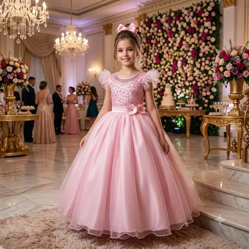 Vestido longo suzy rosa