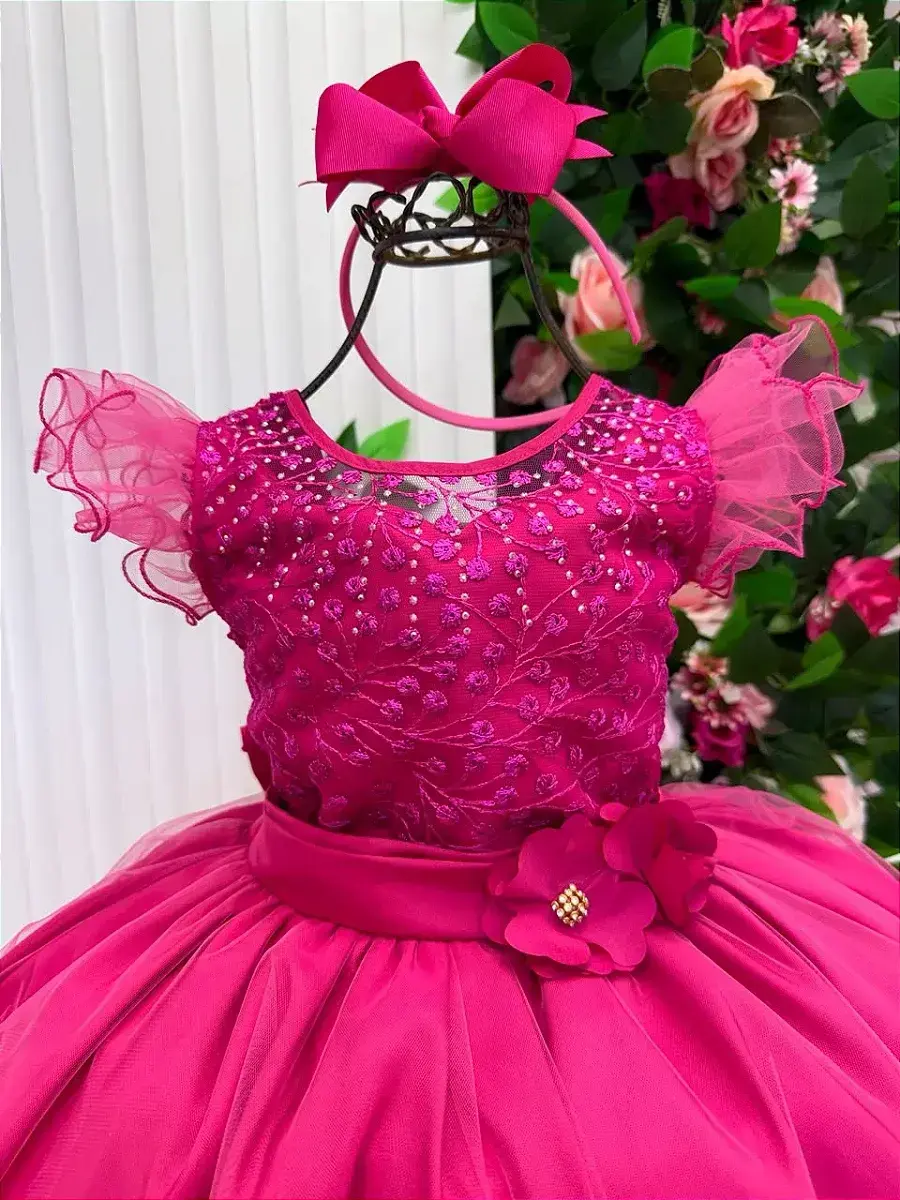 Vestido longo suzy pink, foto 4