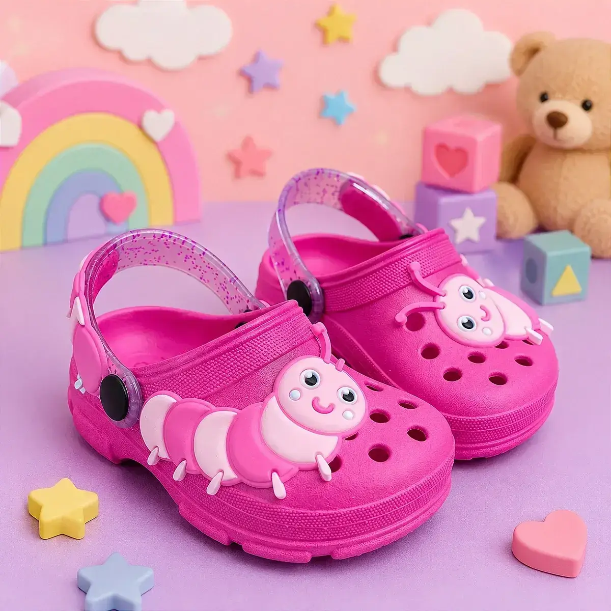 Babuche centopeia cute