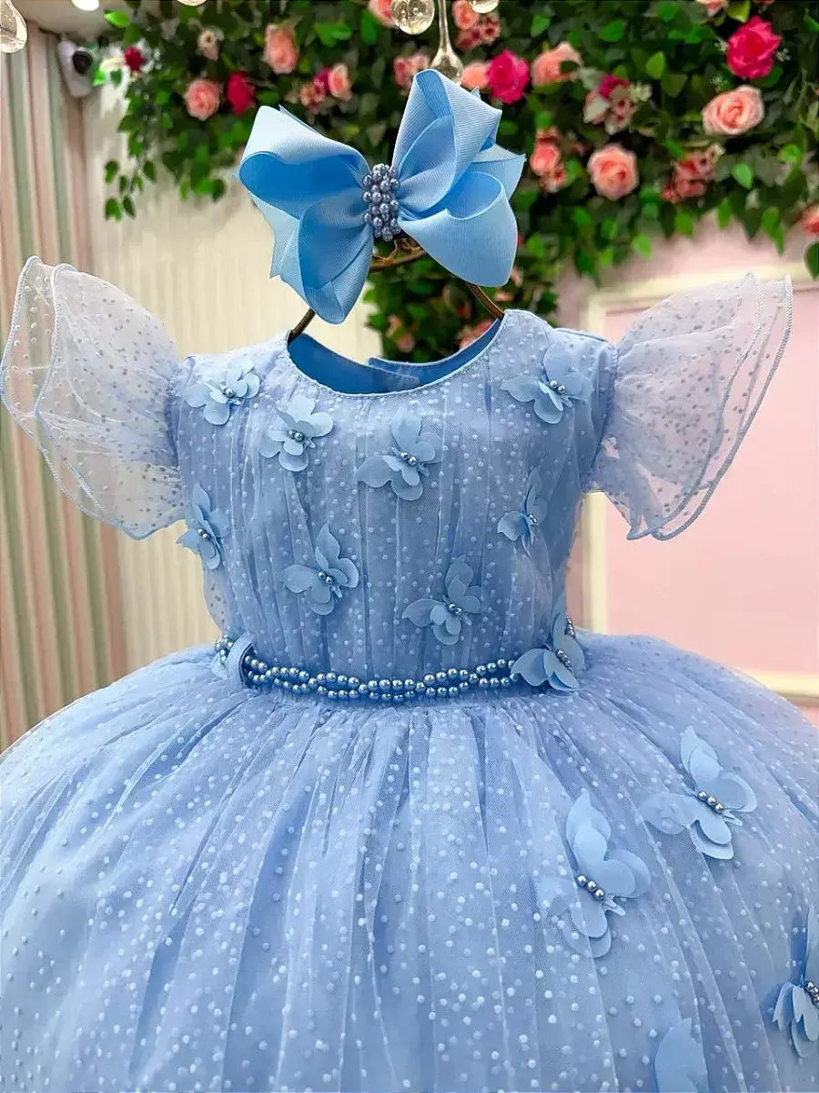 Vestido maju azul, foto 4