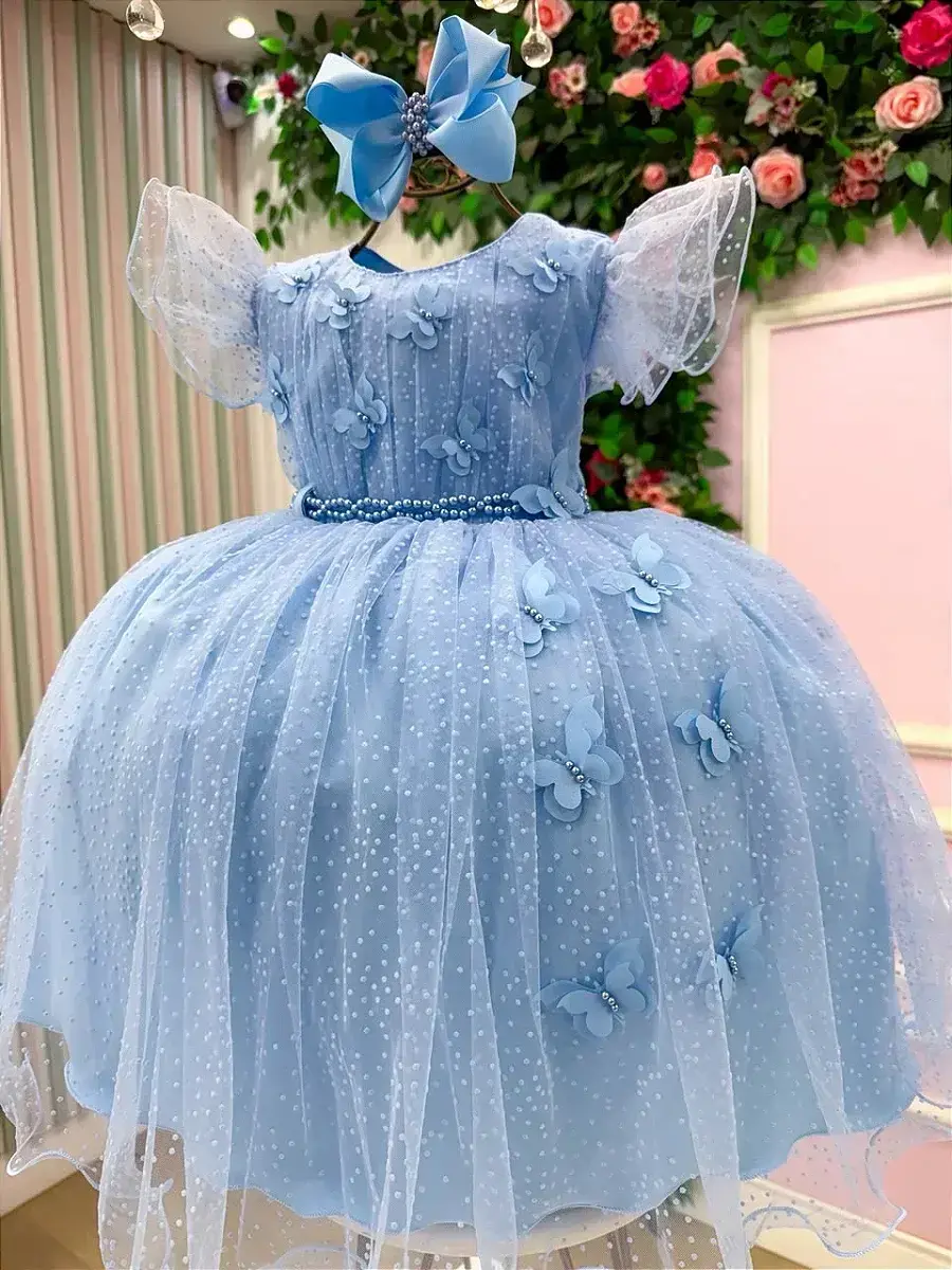 Vestido maju azul, foto 5