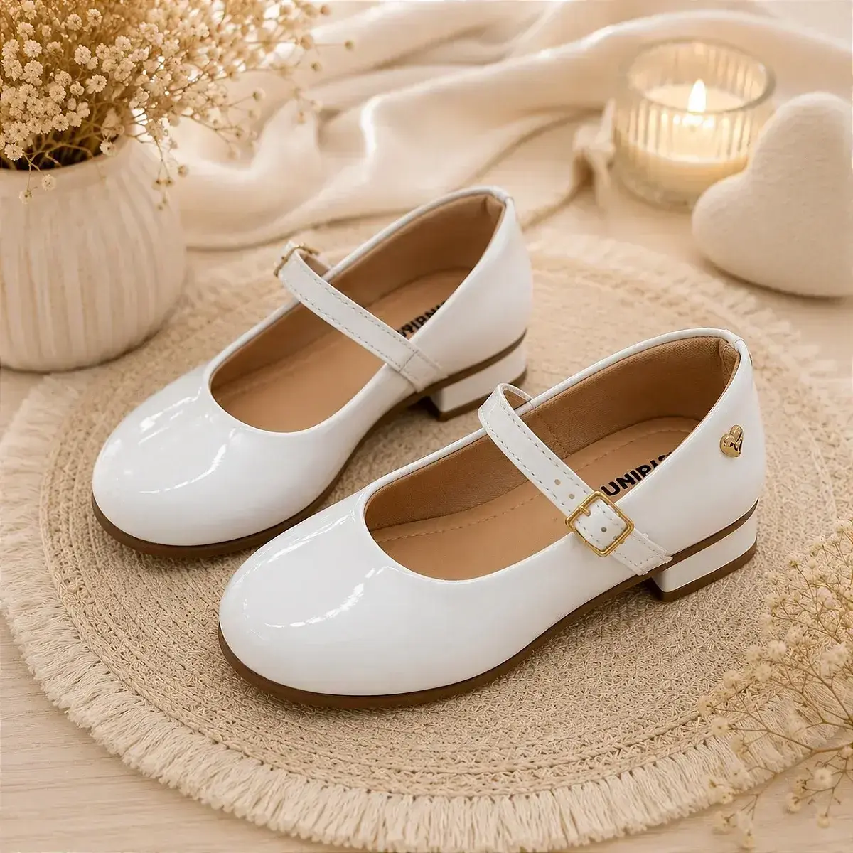Sapatilha cristal branco
