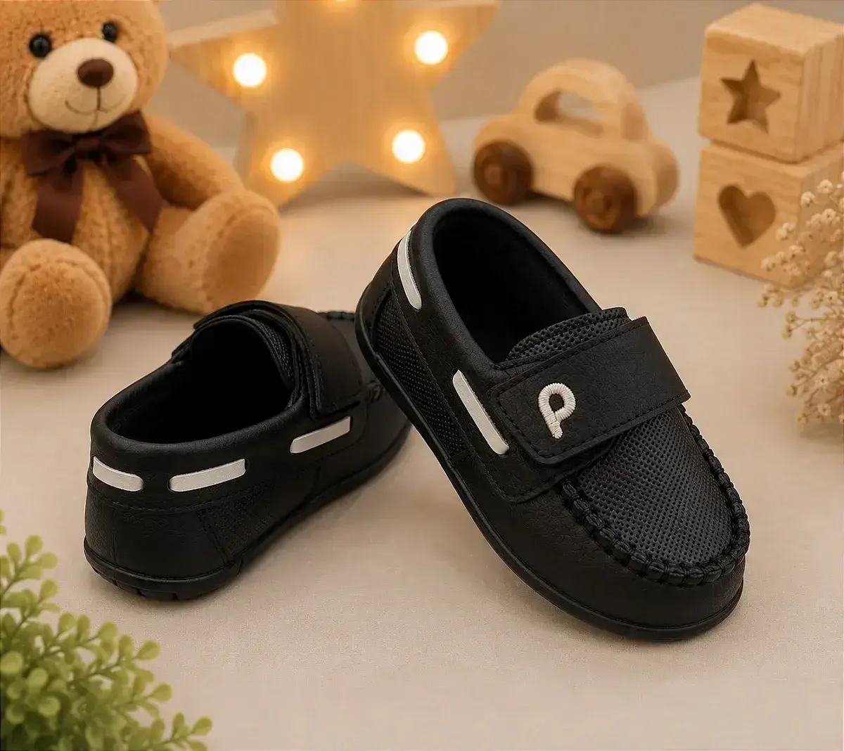Mocassim social raul preto