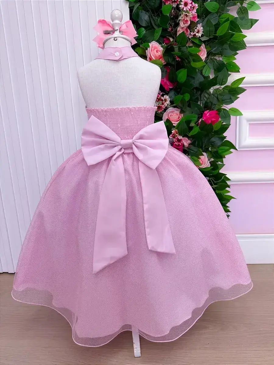 Vestido longo âmbar rosa, foto 8