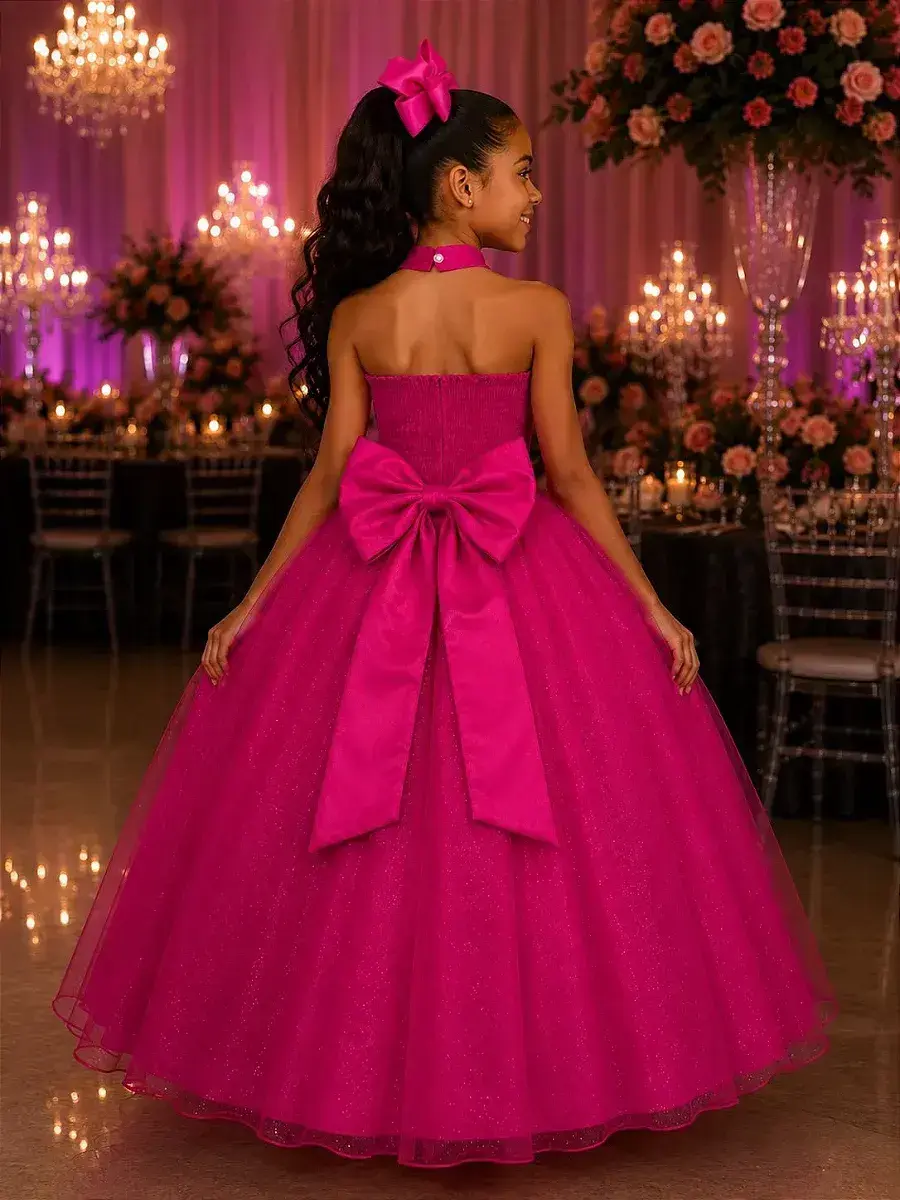 Vestido longo âmbar pink, foto 3