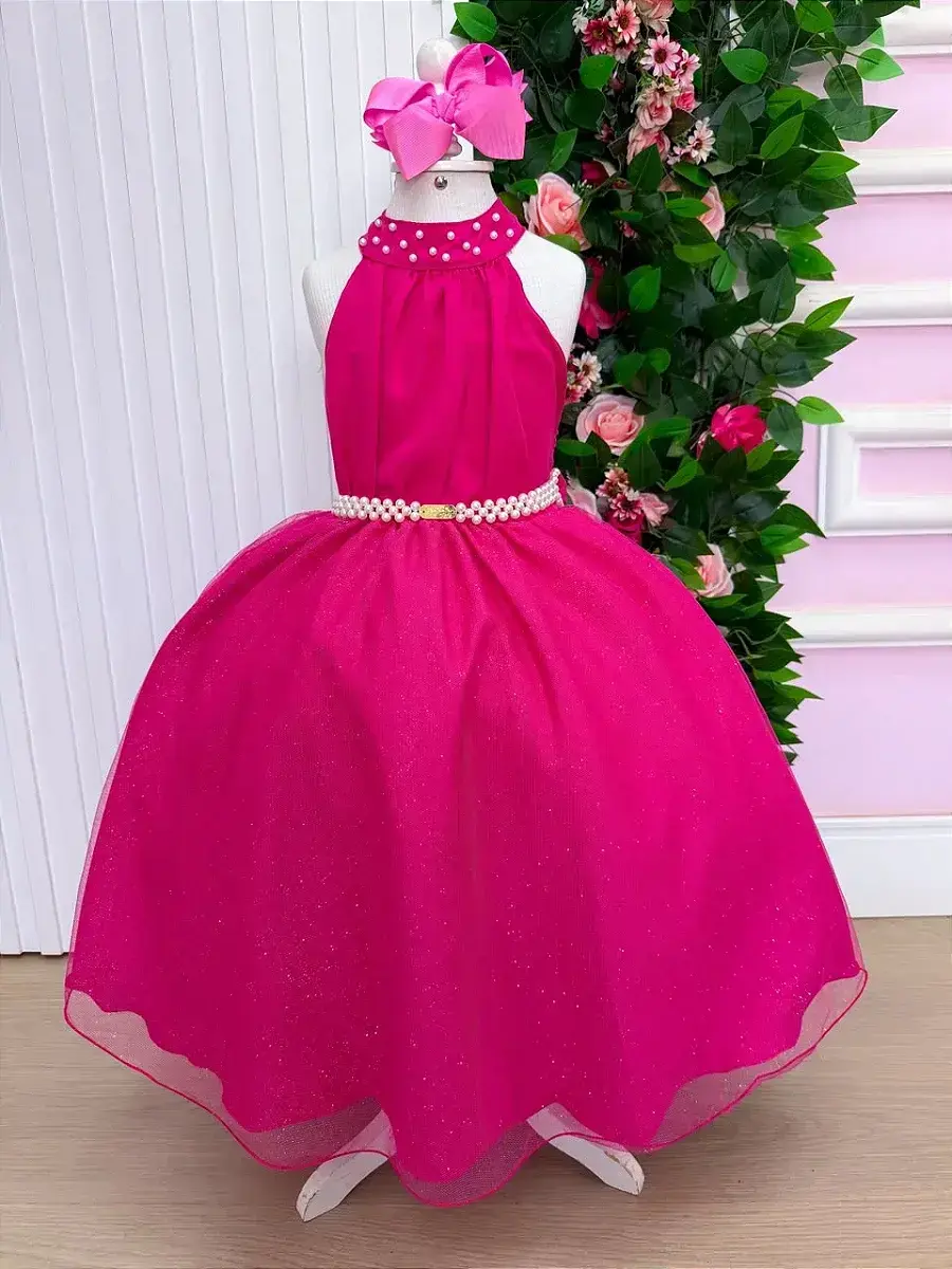 Vestido longo âmbar pink, foto 4