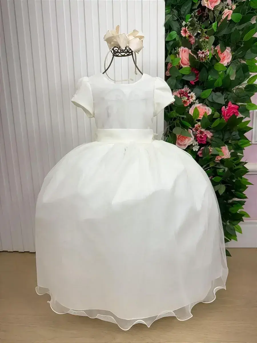Vestido longo selena off
