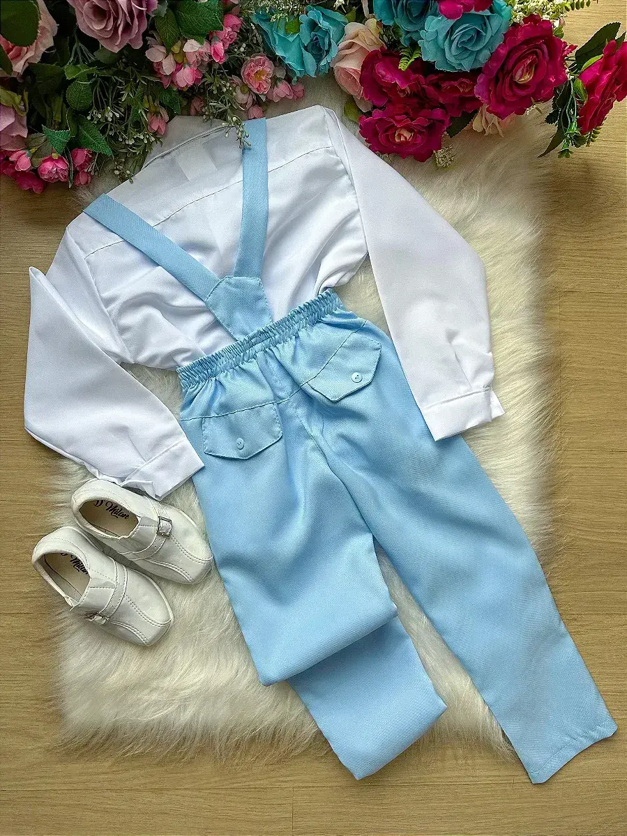 Conjunto social suspensorio azul, foto 3