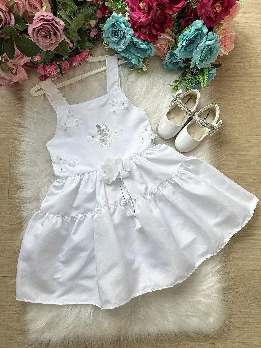 Vestido cecilia branco, foto 4