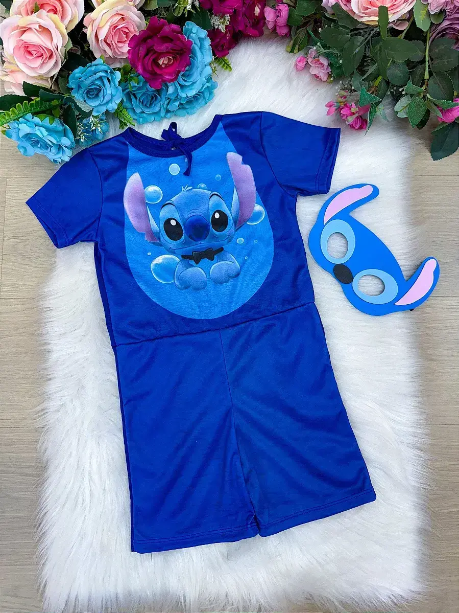 Fantasia Stitch azul, foto 3