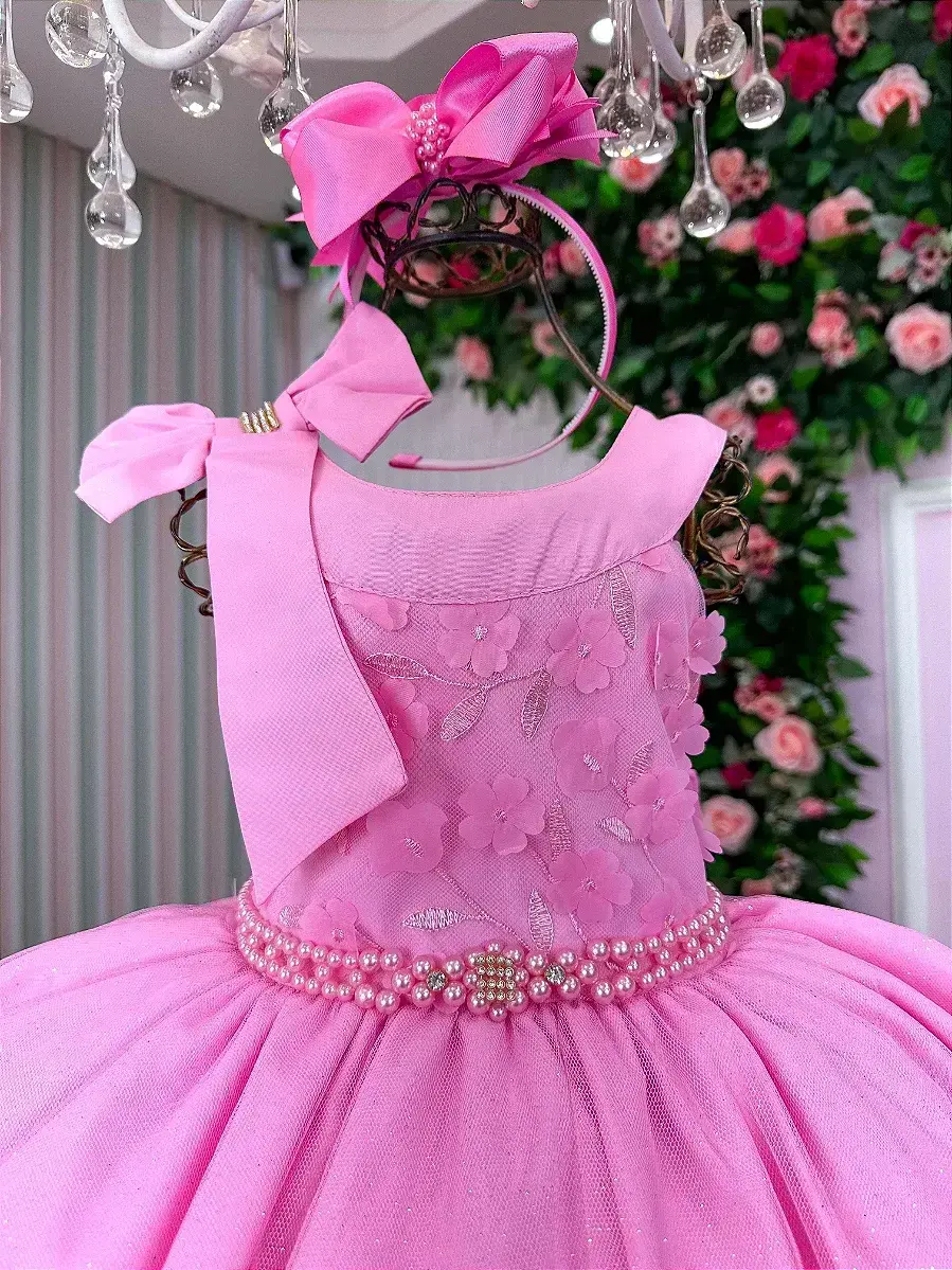 Vestido nicole rosa, foto 3