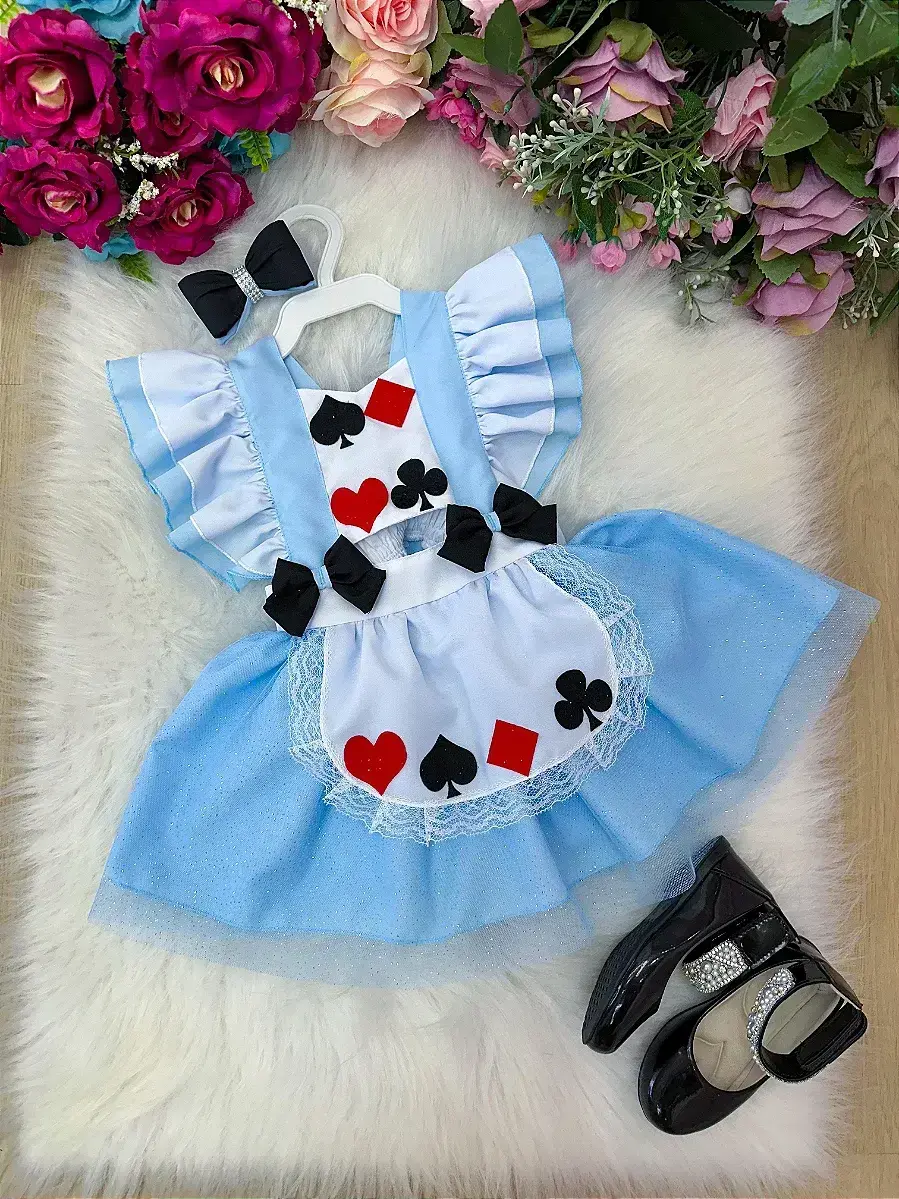 Vestido alice no pais das maravilhas, foto 6