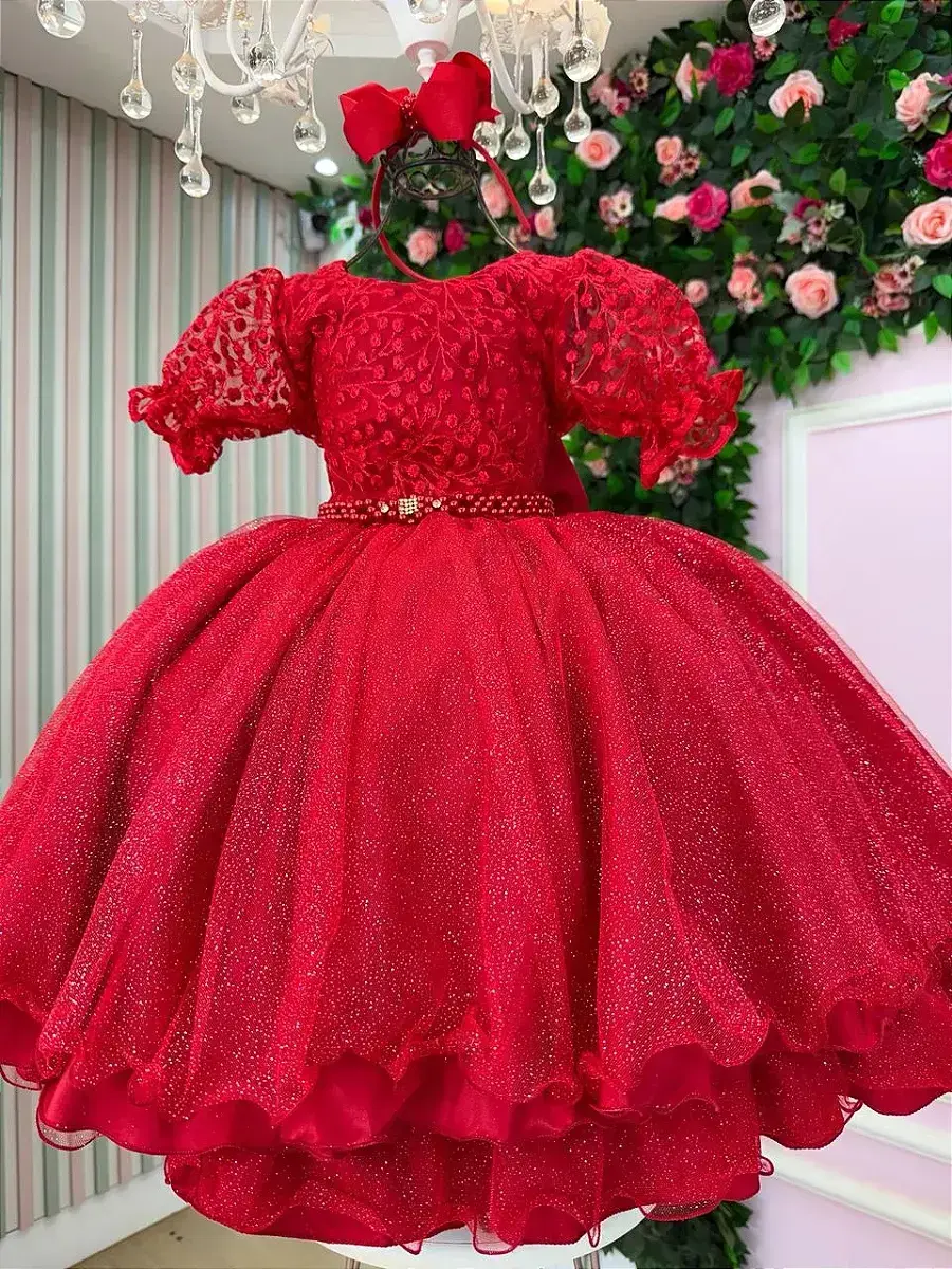 Vestido laize vermelho, foto 5