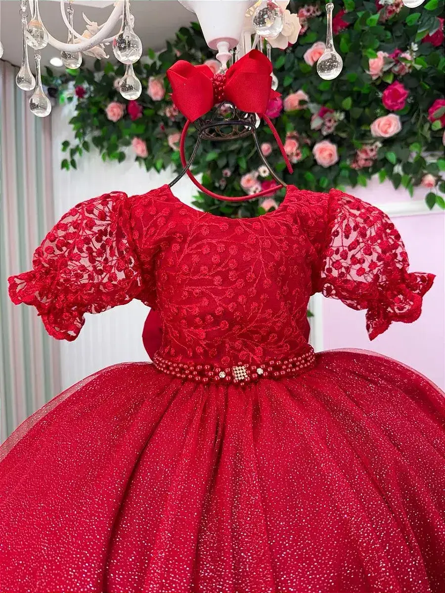 Vestido laize vermelho, foto 6