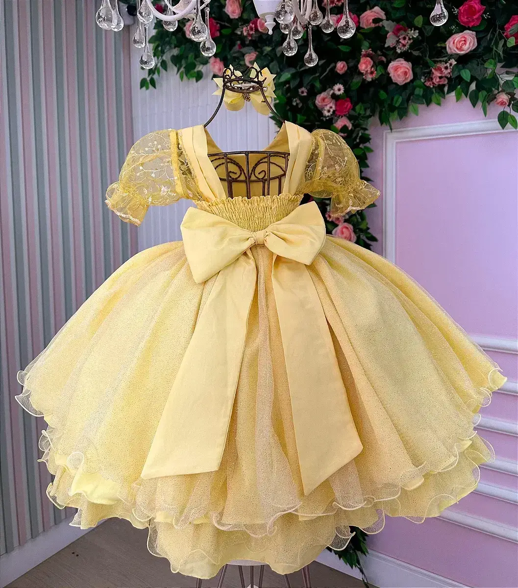 Vestido laize amarelo, foto 6