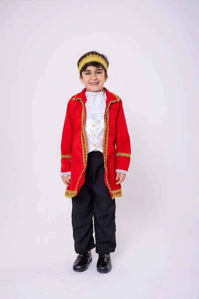 Fantasia principe conde william vermelho, foto 2