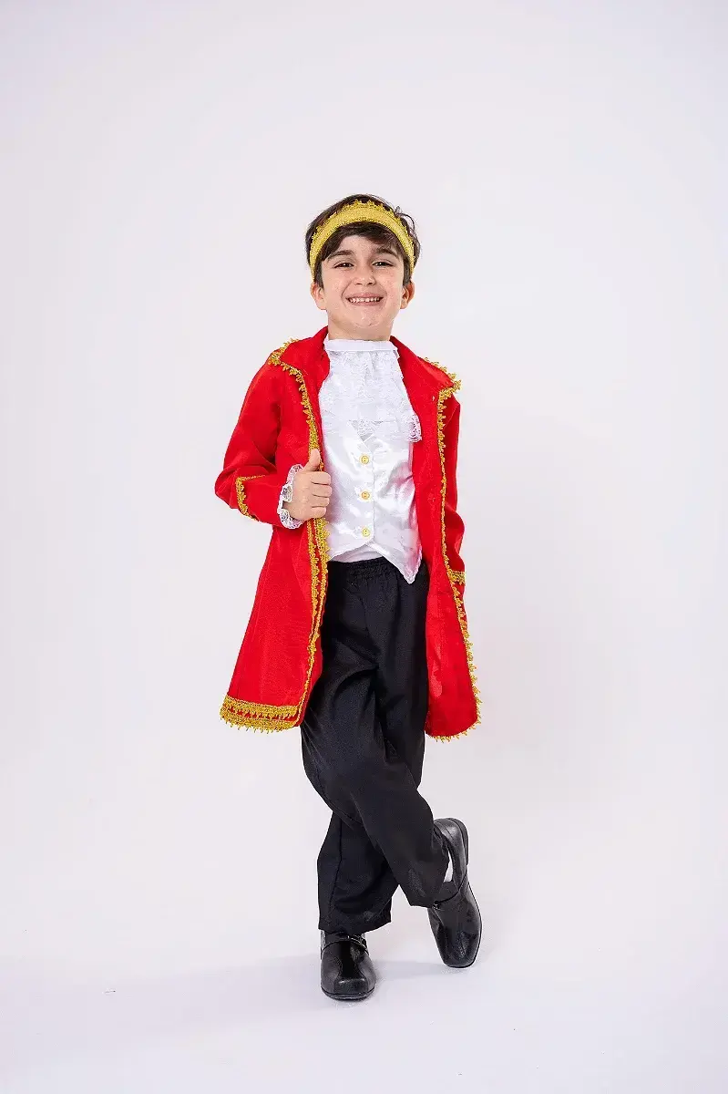 Fantasia principe conde william vermelho, foto 3