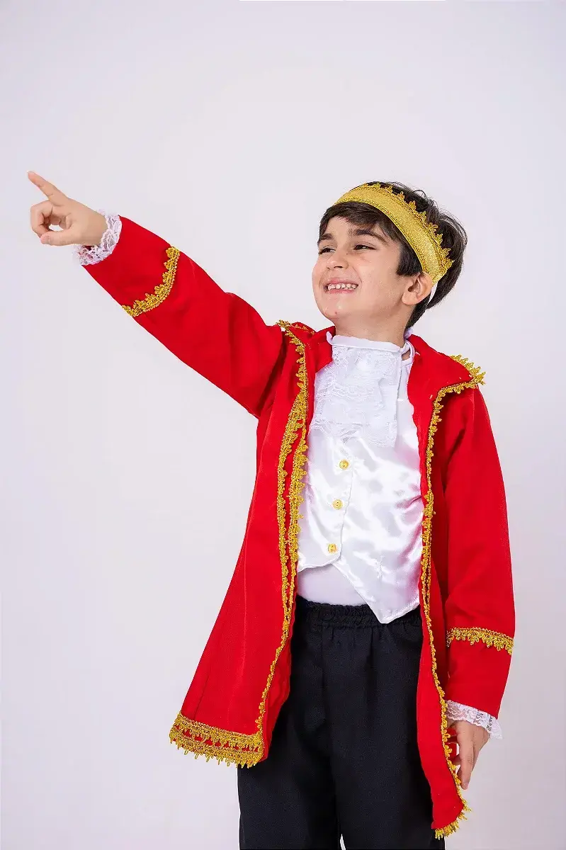 Fantasia principe conde william vermelho, foto 4