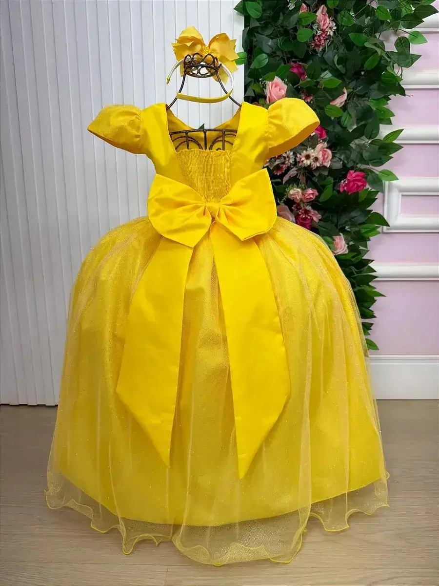 Vestido longo heloisa amarelo, foto 8