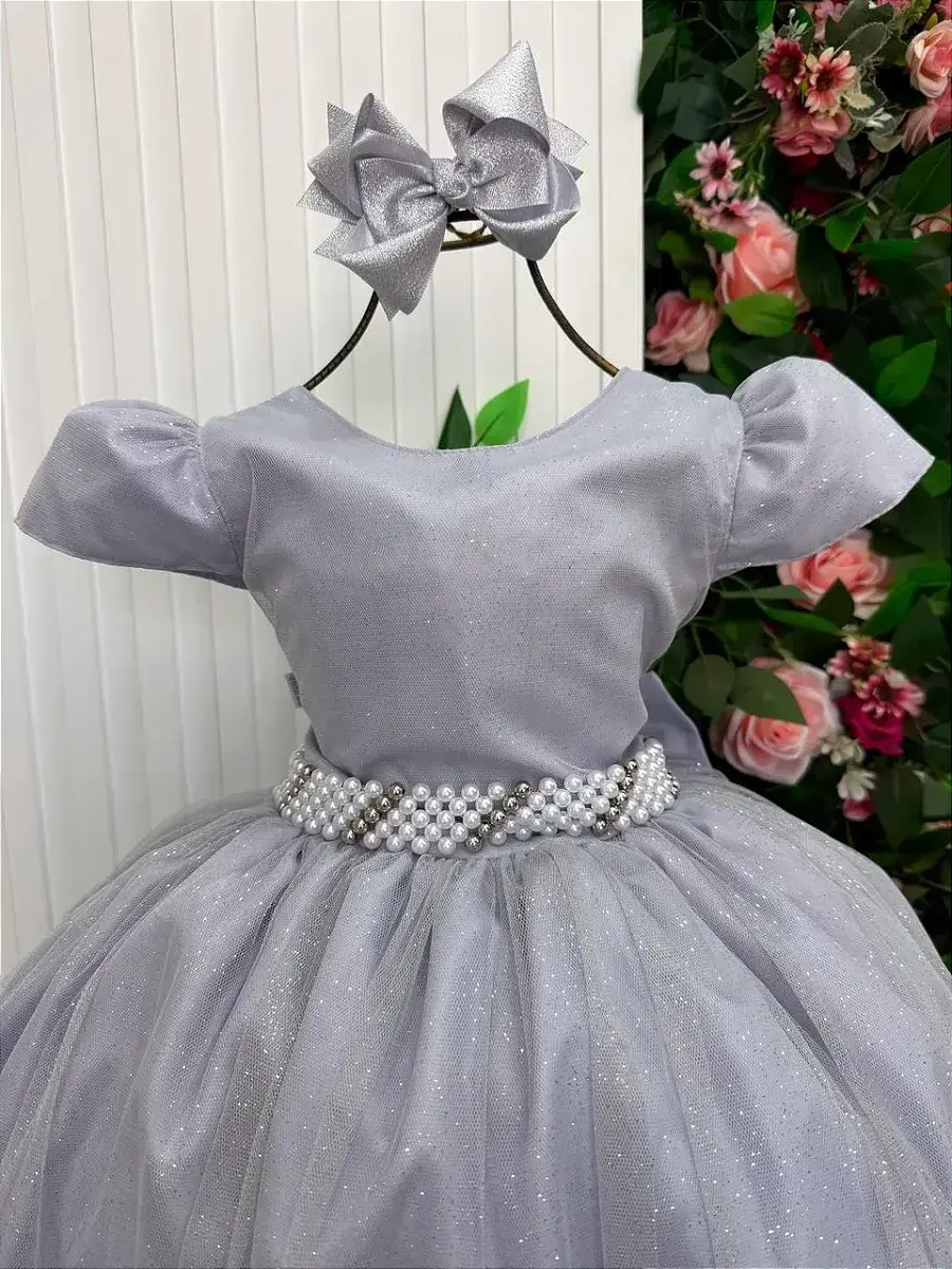 Vestido longo heloisa prata, foto 3