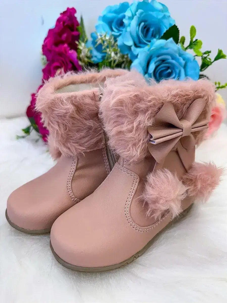 Bota coturno zoe nude rose, foto 3