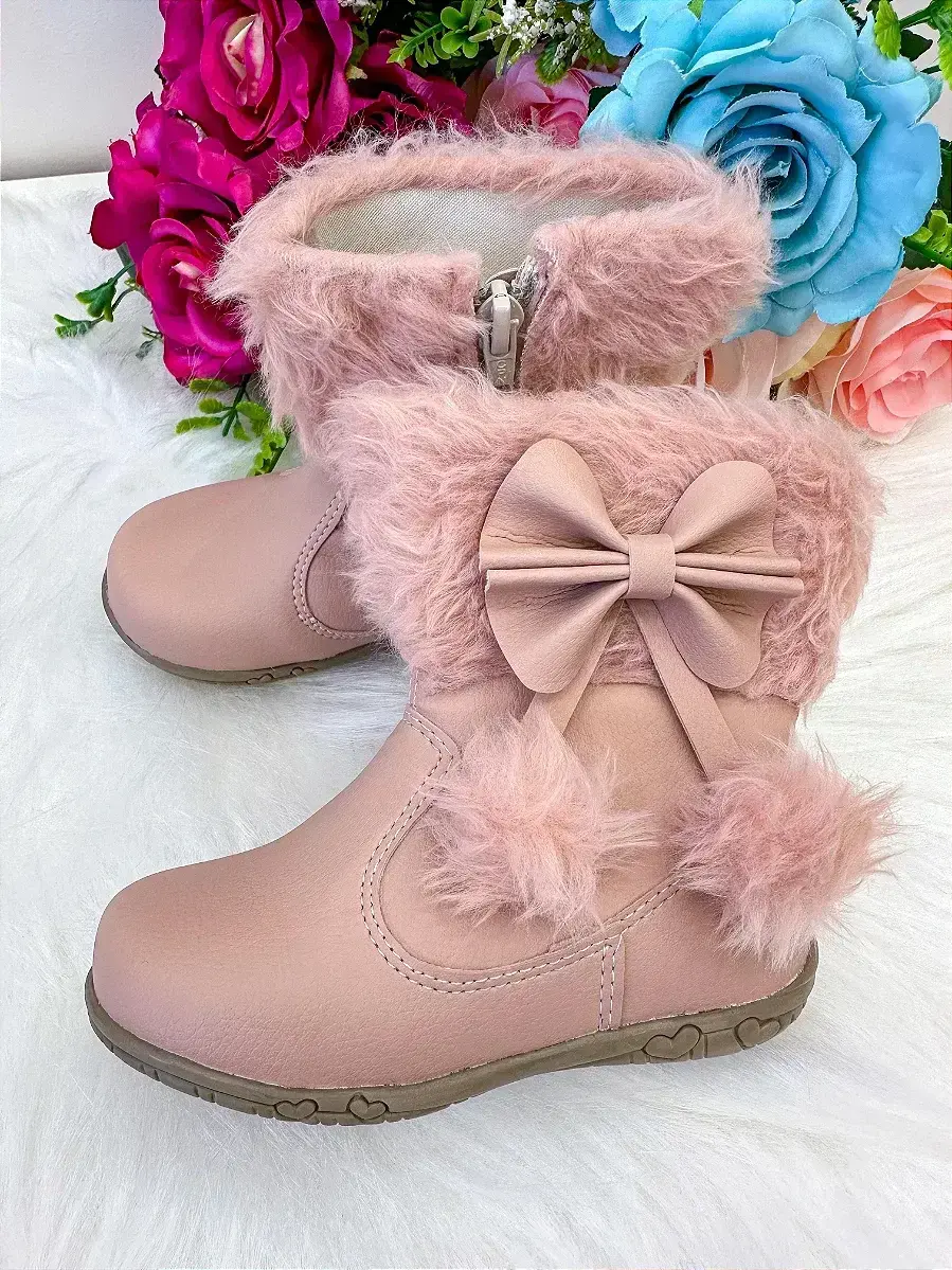 Bota coturno zoe nude rose, foto 4