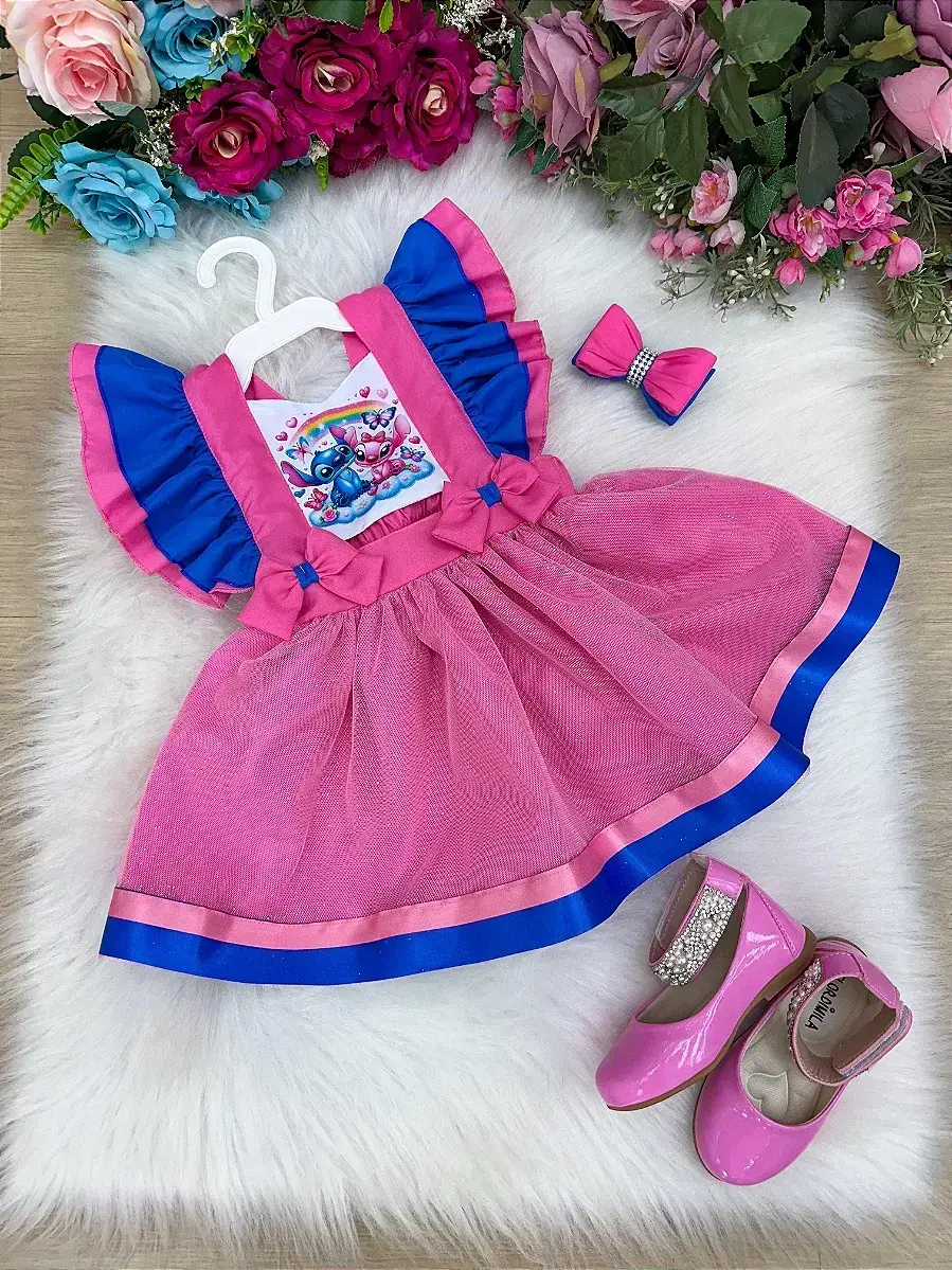 Vestido festa Stitch e angel, foto 2