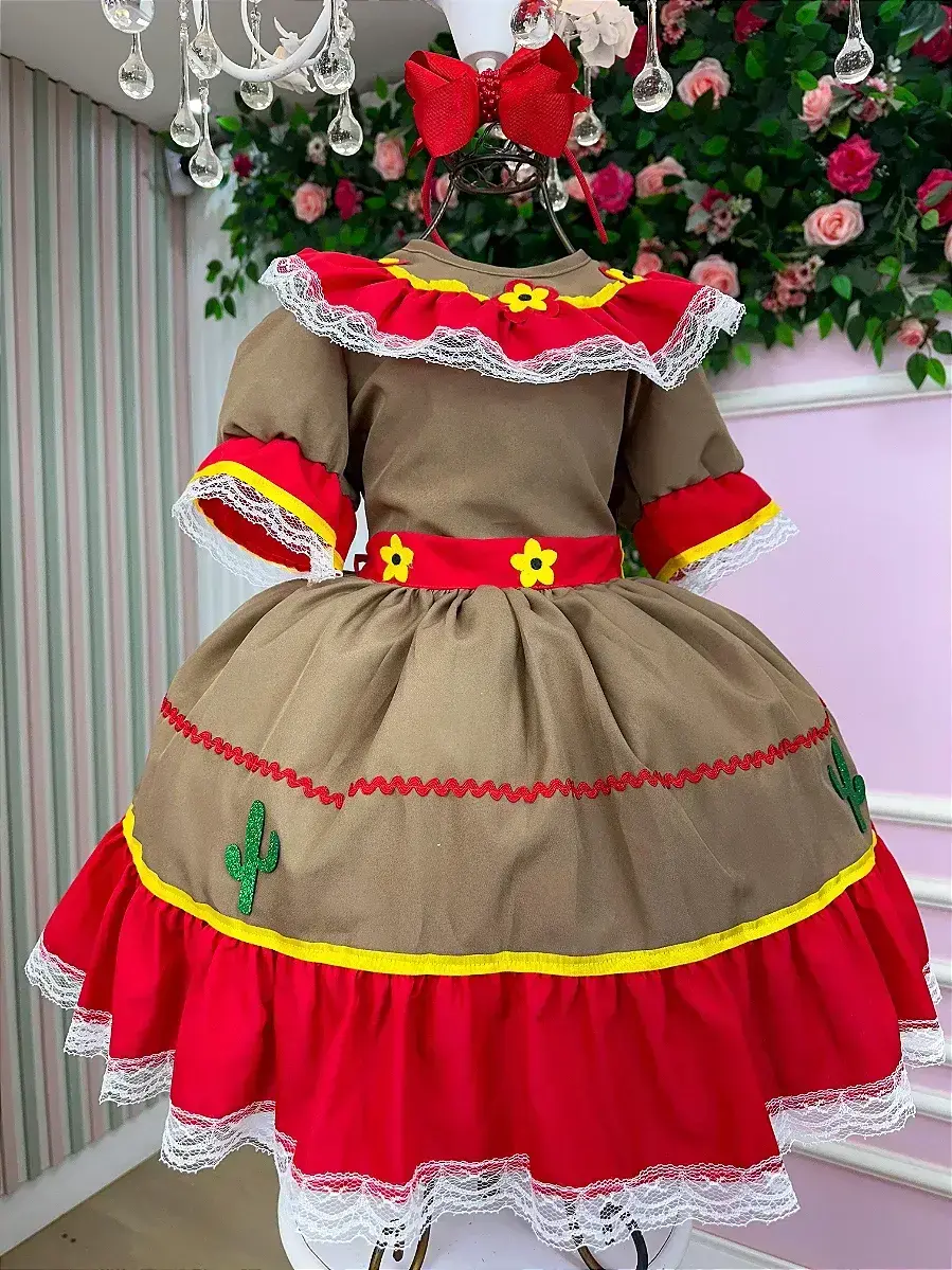 Fantasia junino cangaceira maria bonita, foto 5