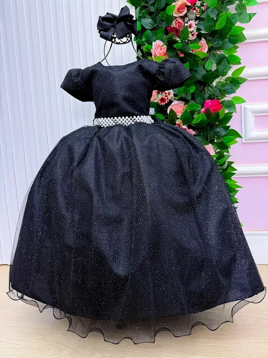 Vestido longo heloisa preto, foto 4