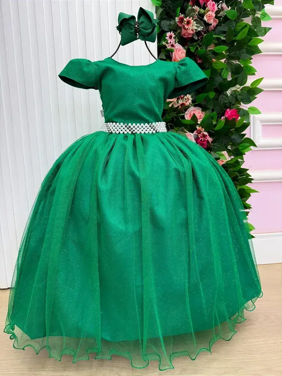 Vestido longo heloisa verde bandeira, foto 4