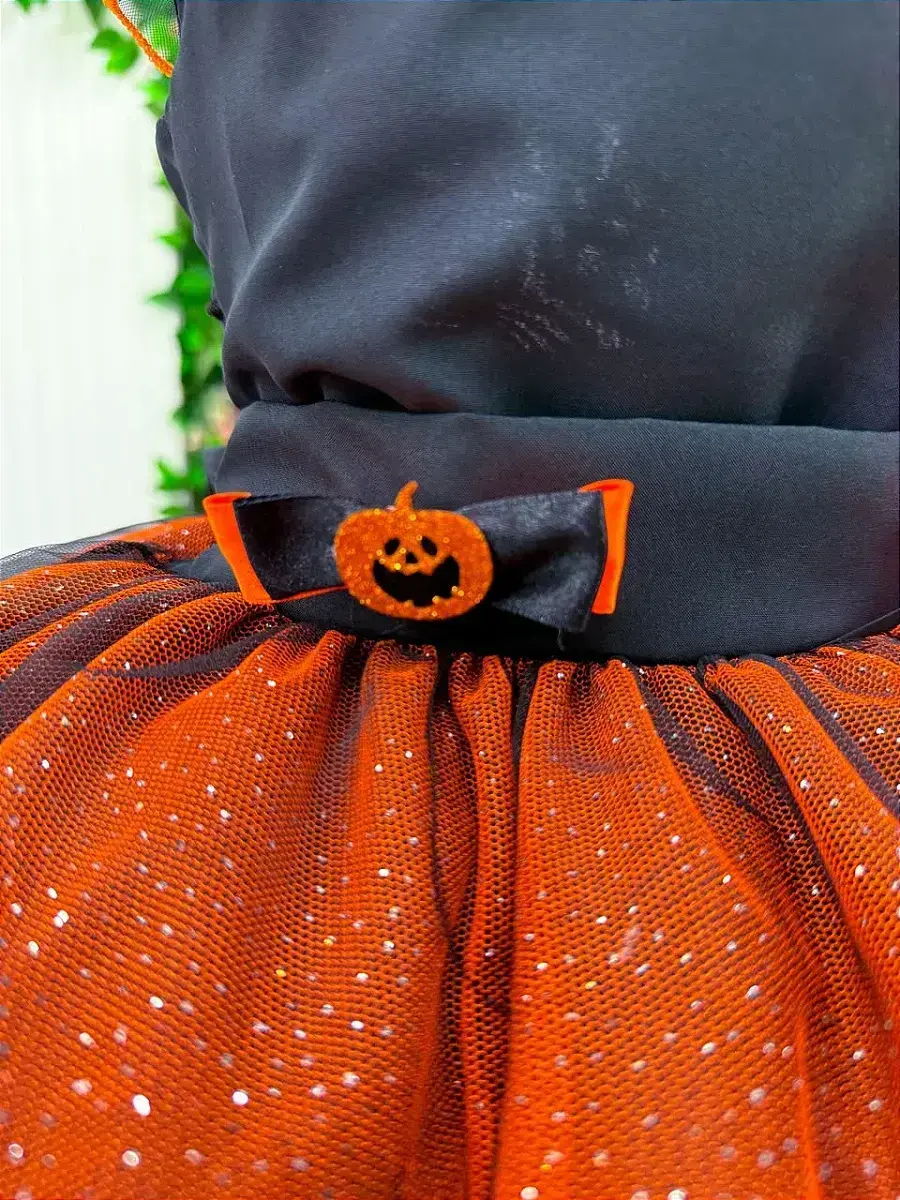 Fantasia vestido abóbora encantada Halloween, foto 4
