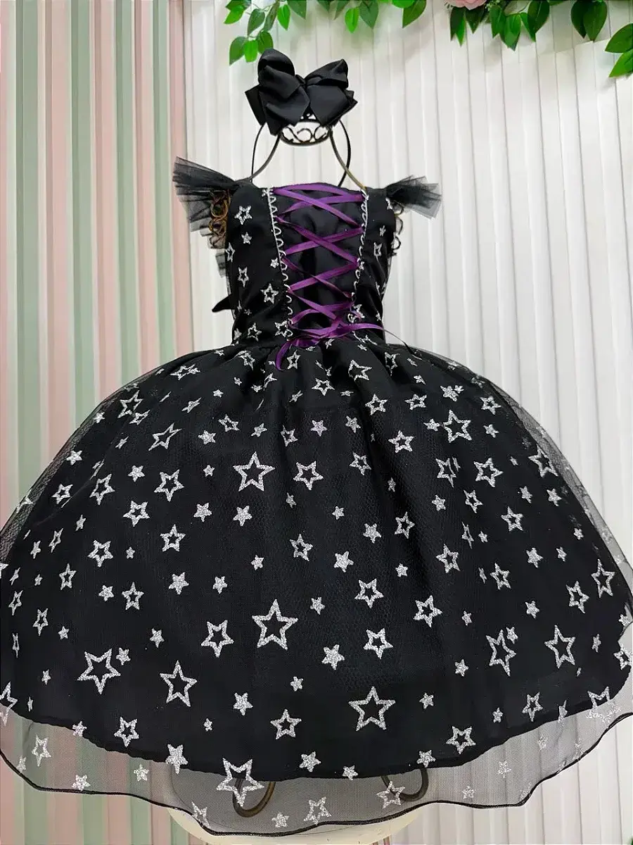 Fantasia vestido doce mistério Halloween, foto 6