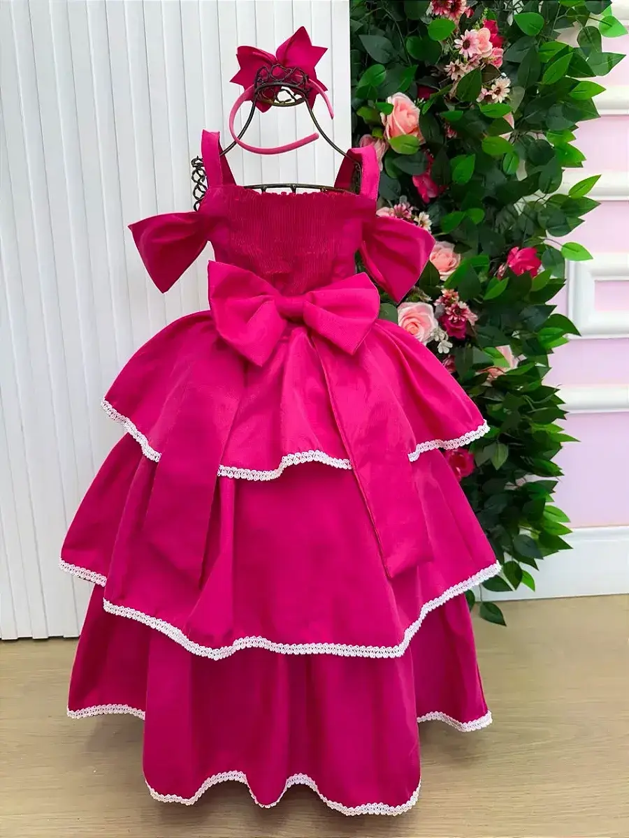 Vestido longo safira pink, foto 6