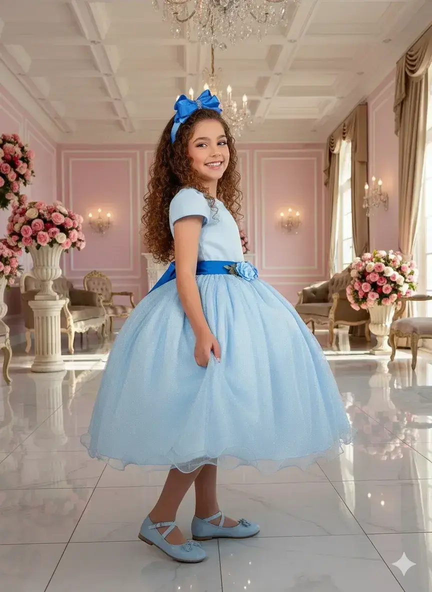 Vestido luiza azul, foto 2