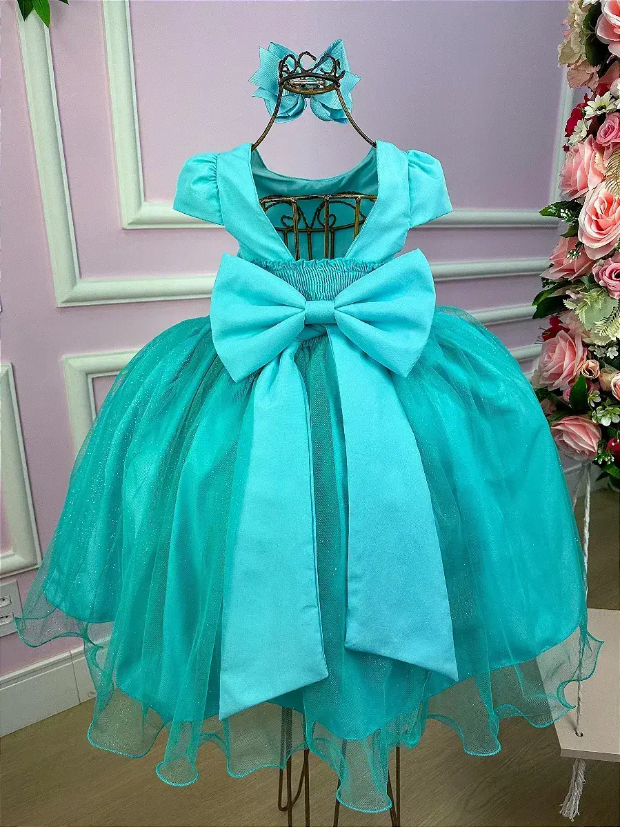 Vestido luiza verde tiffany, foto 8