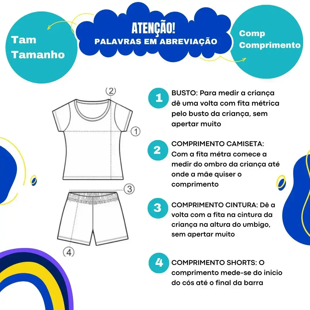 Guia de tamanhos