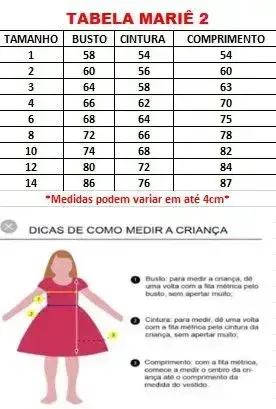 Guia de tamanhos