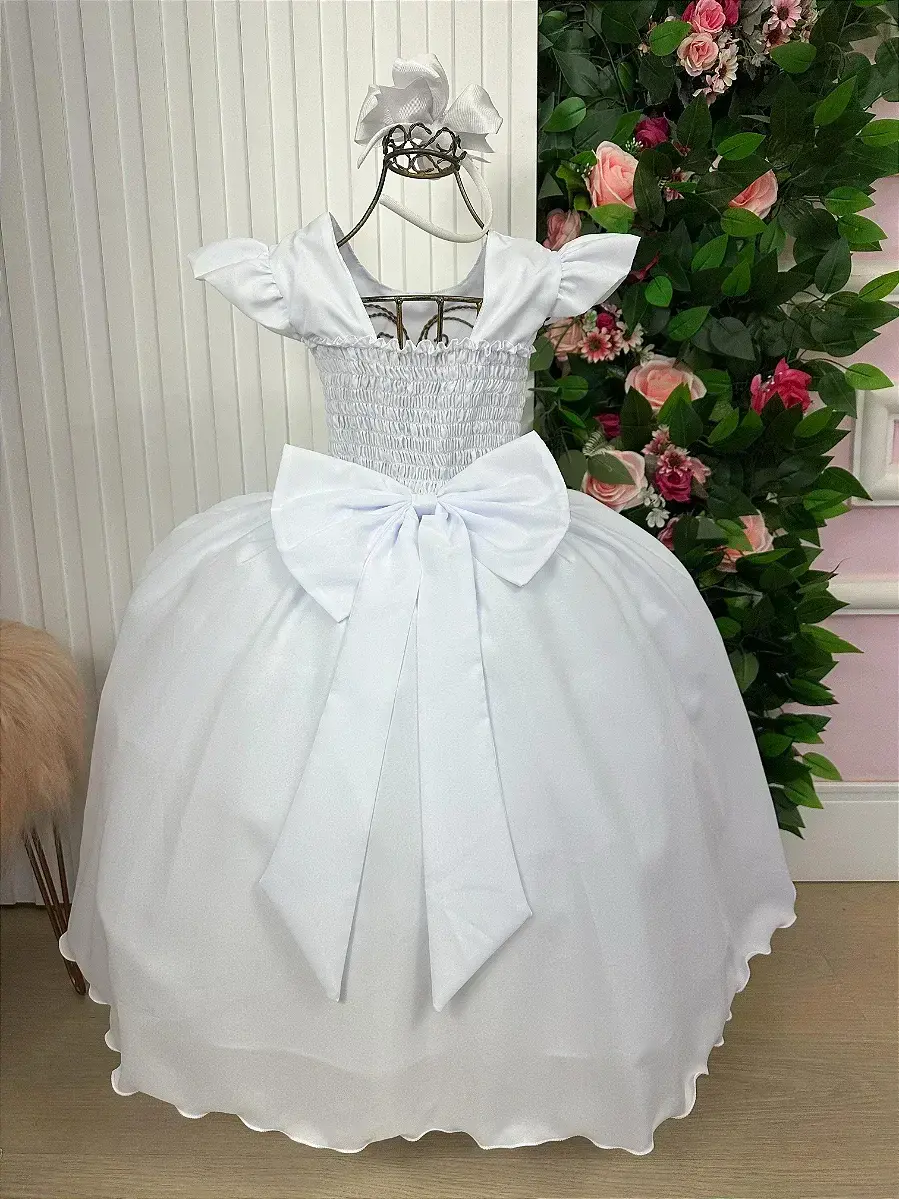 Vestido ariane longo branco, foto 6