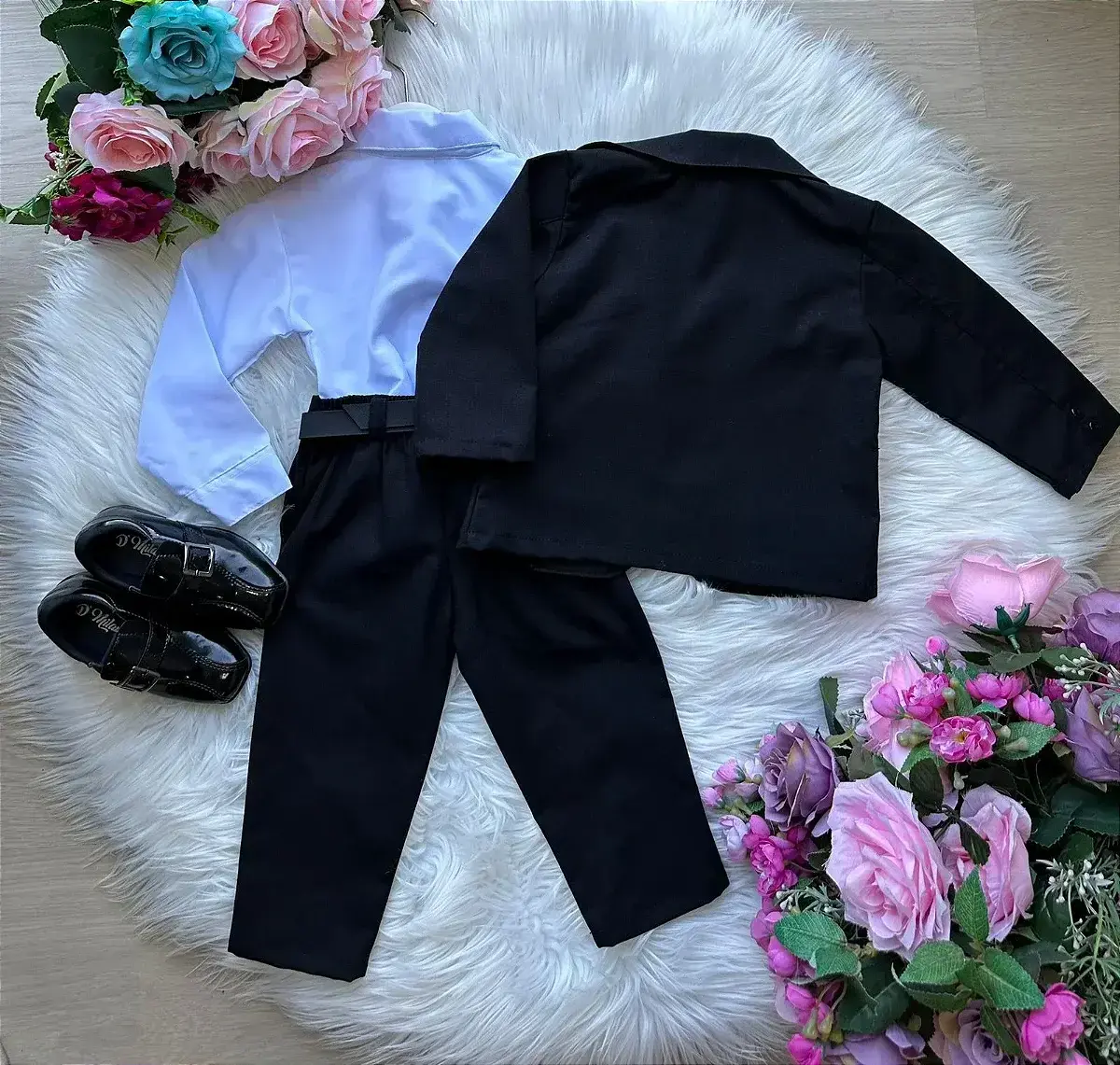 Conjunto social gabriel terno blaizer preto, foto 3