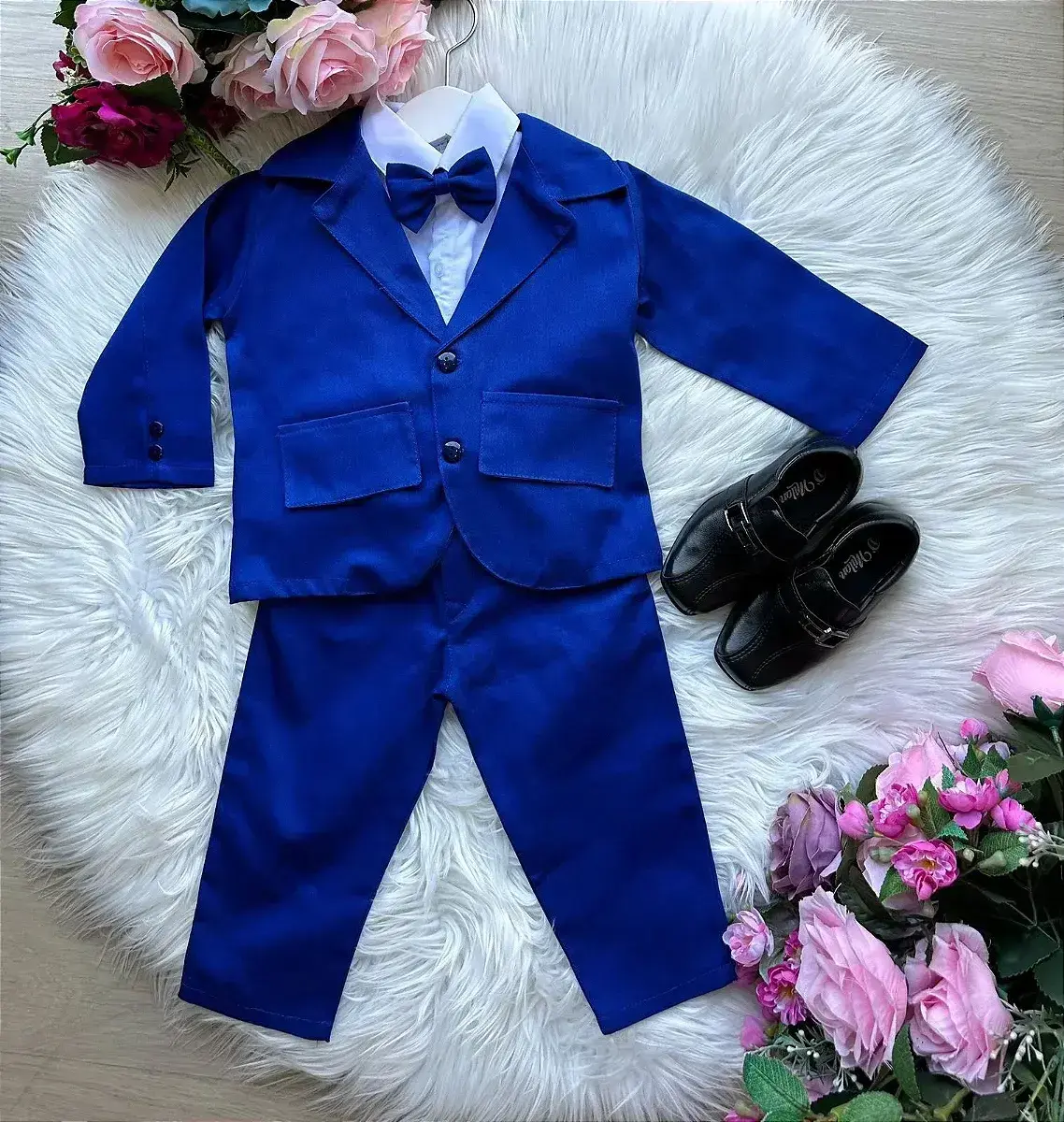 Conjunto social gabriel terno blaizer azul royal, foto 2