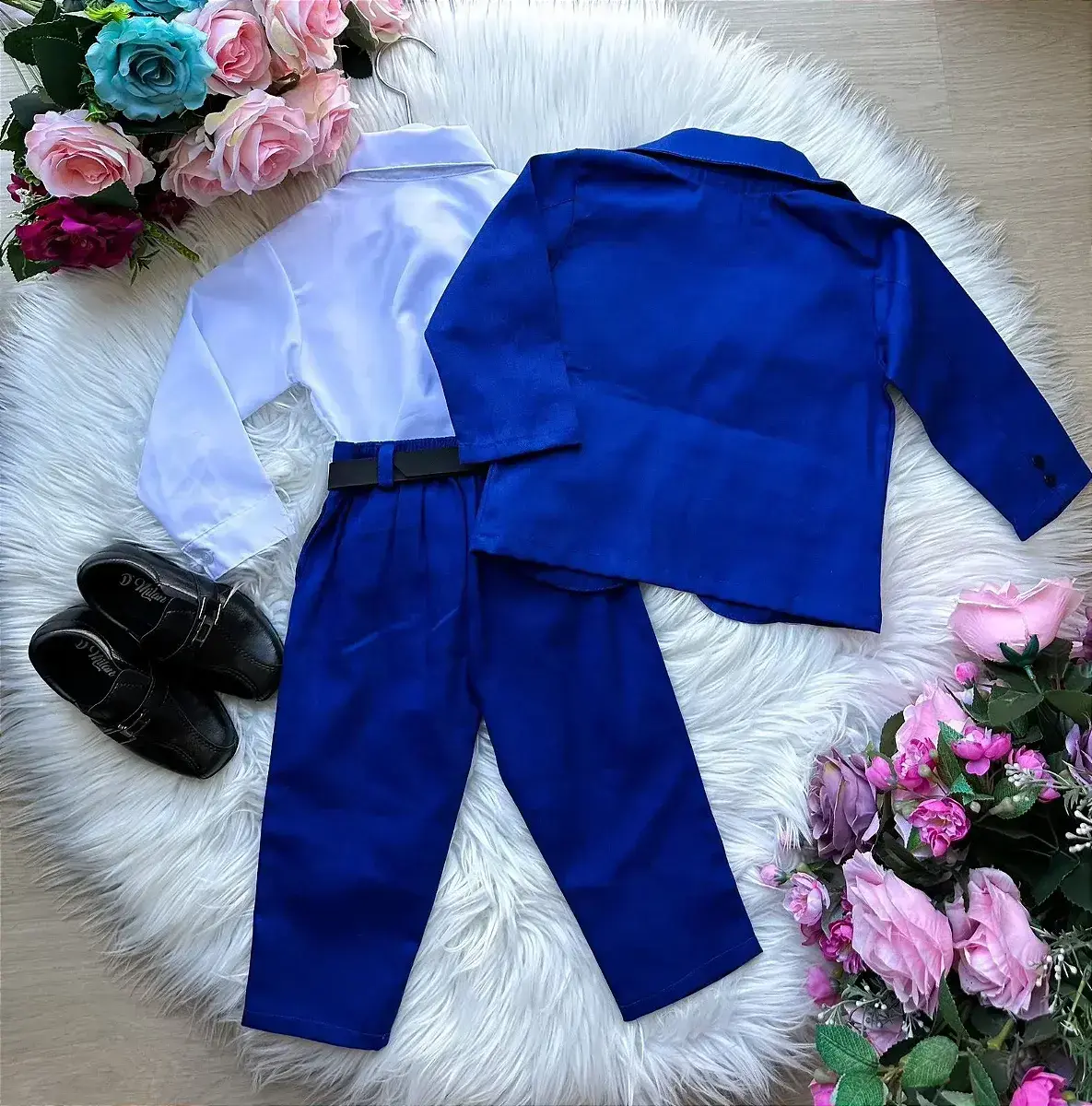 Conjunto social gabriel terno blaizer azul royal, foto 5